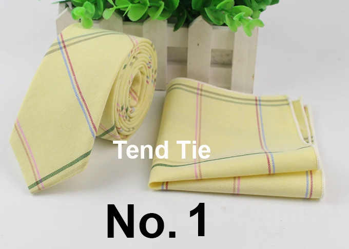 Классический узкий галстук платок Набор хлопок текстильные Галстуки карман квадратный печать цветочный шейный платок Классический Тощий Полосатый галстук