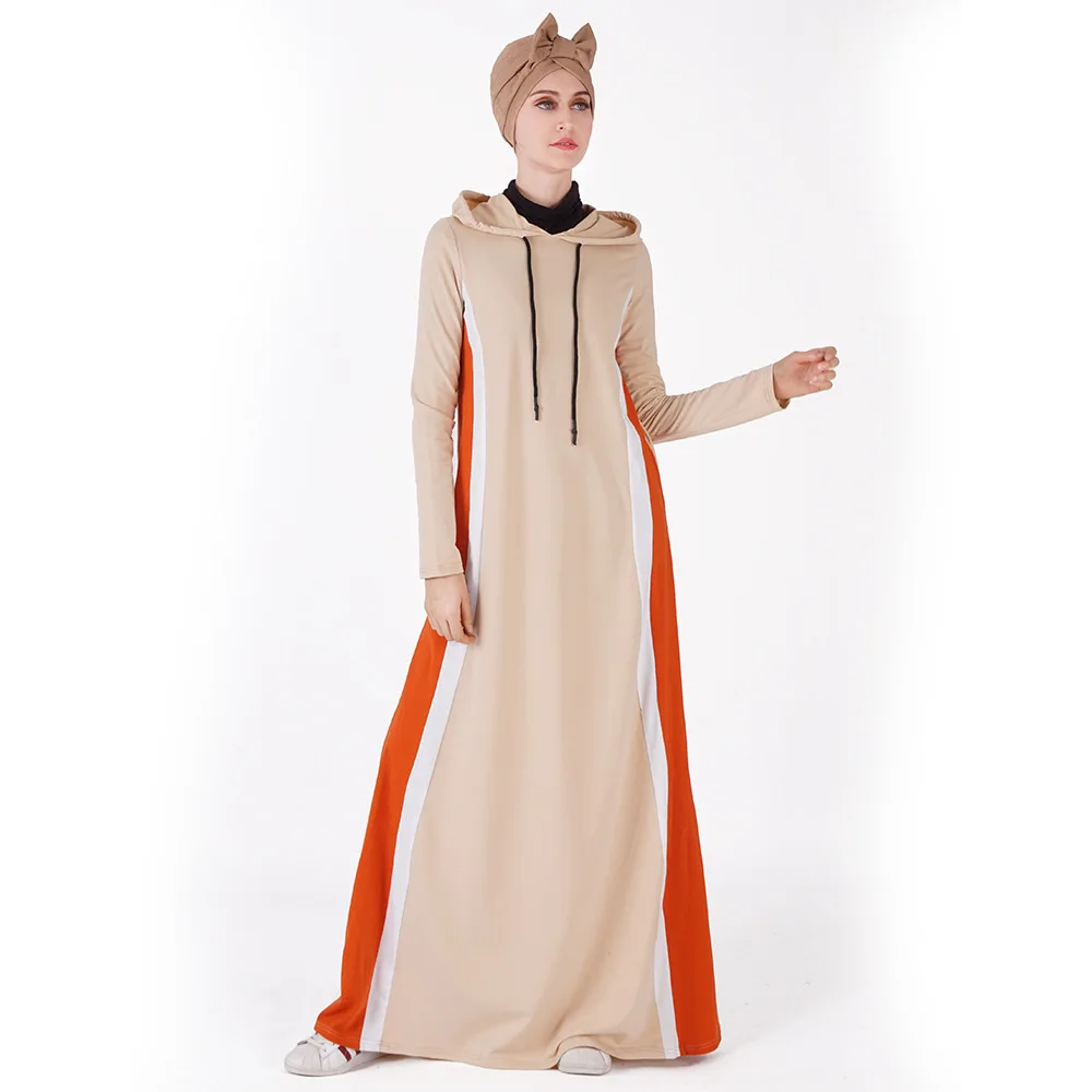 Женское кимоно Abaya мусульманское платье с капюшоном в Дубае Турецкая Турция