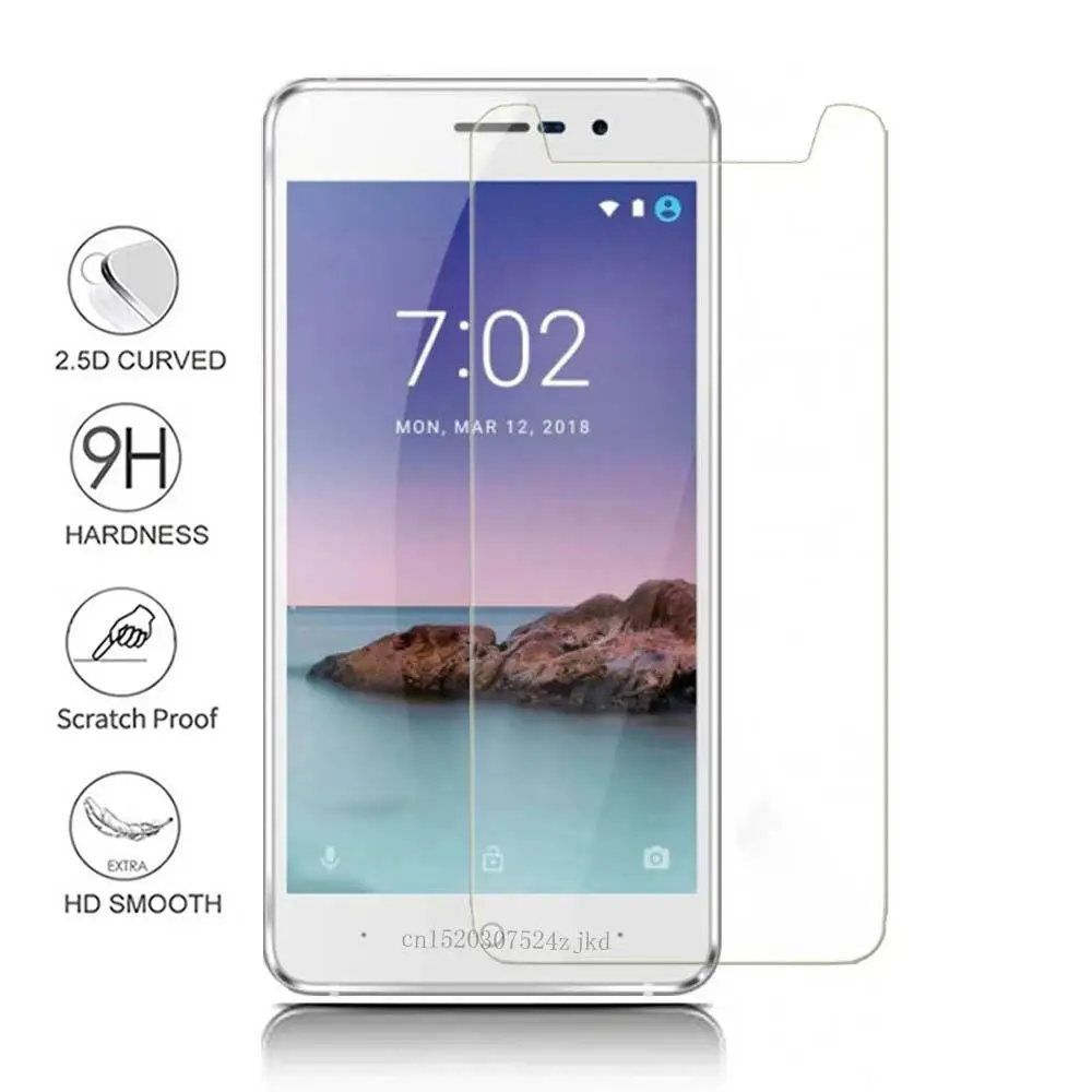 Закаленное стекло 9H 2.5D Для Doogee X10S Высококачественная Защитная пленка для