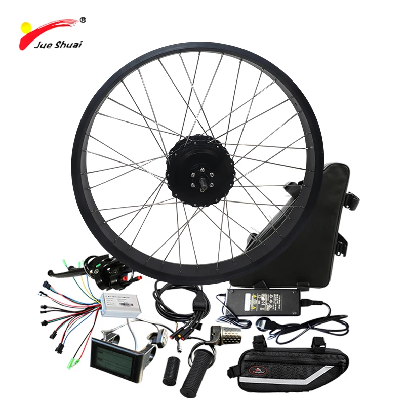 

48V 1000W Eletric Bike Conversion Kit Suit For Fat Tire SAMSUNG Lithium Battery S900 LCD Display Motor Wheel 20 26 Brushless