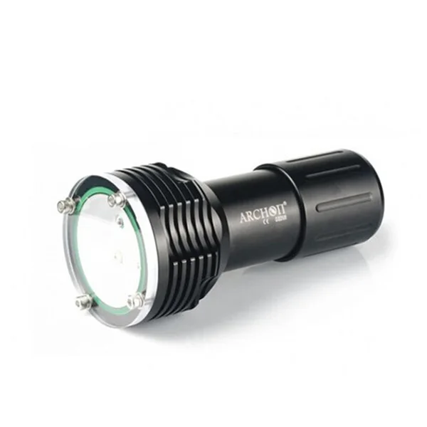 ARCHON W38VR D32VR Flashight Diving Torch 60M Underwater 1400 lumen White 2*CREE XM-L U2 LED video with battery and charger