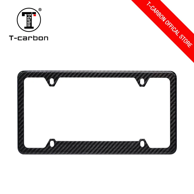 T-carbon номерной знак США рамка бирка крышка защитная рама карбоновая рамка