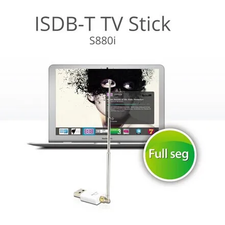 GENIATECH MyGica ISDB-T Full-seg USB tv Stick приемник S880i one seg для iOS/ТВ-тюнер для ПК для Японии Бразилии