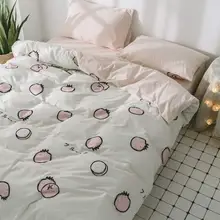 Cute cartoon bedding set teen child,twin full queen king cotton single double home textile bed sheet pillow case quilt cover