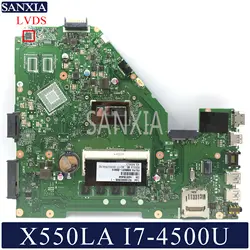 Kefu X550LA материнская плата для ноутбука ASUS X550LA X550LD X550LC Y581L A550L R510L Y583L Тесты оригинальная плата 4G Оперативная память I7-4500U