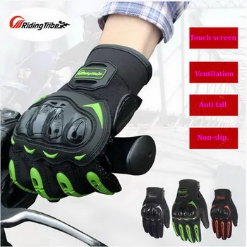 

2019 Summer New Riding Tribe full finger motorcycle gloves motocross motorbike glove with Dorsal sheath of hand MSC-17 M L XL