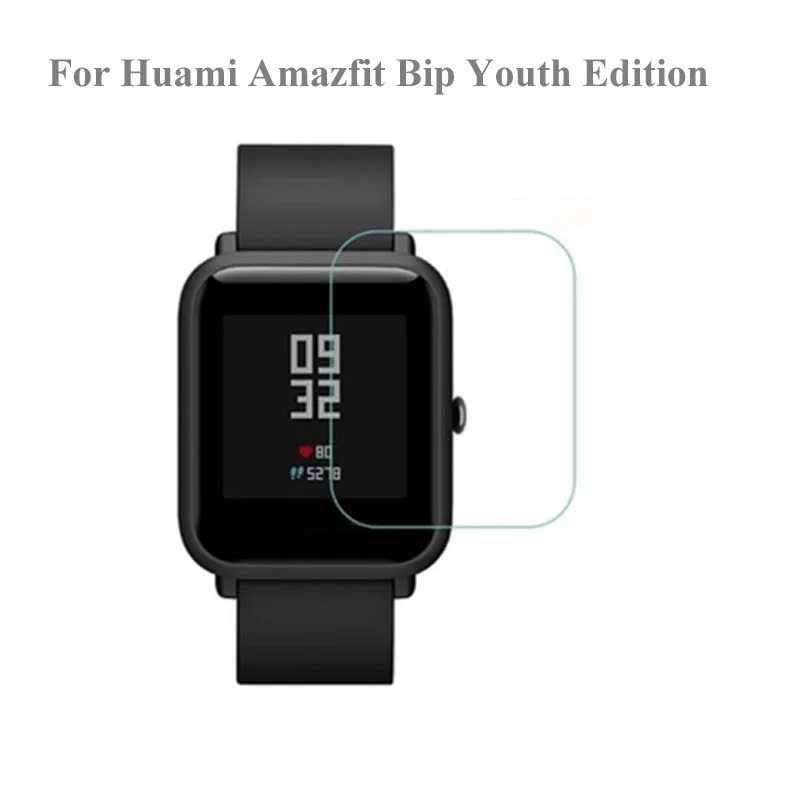 

2PCS TPU HD Clear Protective Smart Watch Full Screen Protector For Xiaomi Huami Amazfit Bip Youth Edition Film Screen Protector