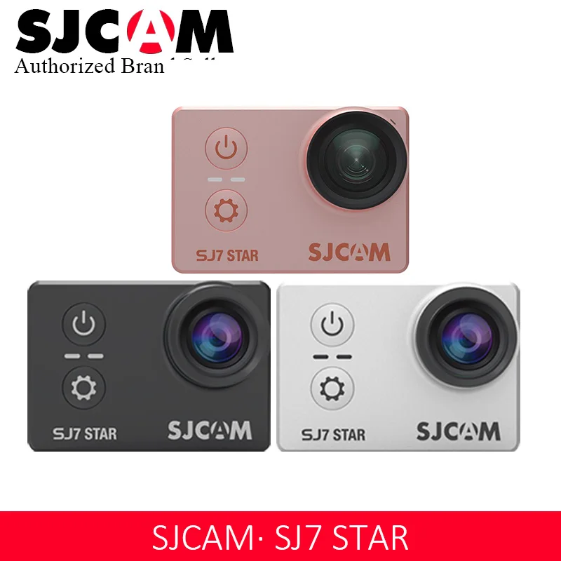 

Original SJCAM SJ7 Star 4K 30fps 2.0" Touch Screen Remote Ultra HD Ambarella A12S75 30M Waterproof Sports Action Camera