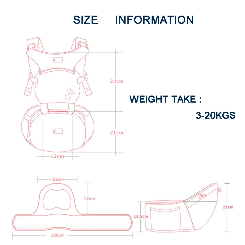 hipseat for newborn and prevent o-type legs style loading bear 20Kg Ergonomic baby carriers kid sling hipseat for newborn and prevent o-type legs style loading bear 20Kg Ergonomic baby carriers kid sling