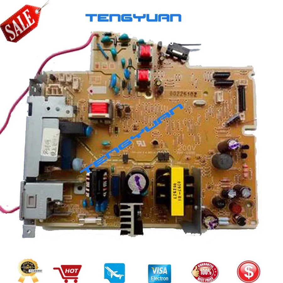 100% протестированный оригинал для HP1505 P1505n 1505 Питание доска RM1-4627-000 RM1-4627(110V) RM1-4628-000