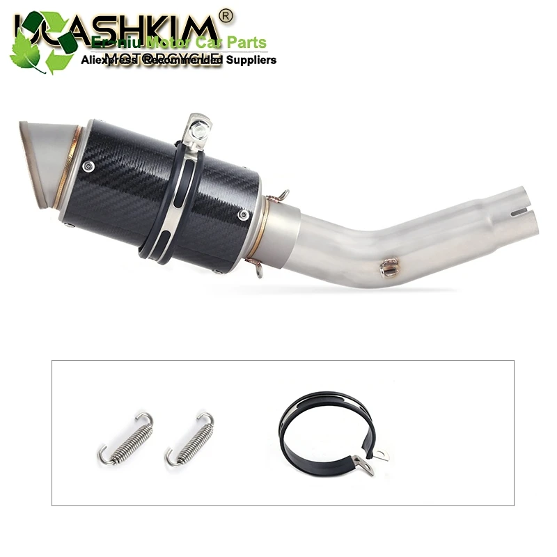 

Full System Slip On For suzuki GSR750 GSR 750 Motorcycle Exhaust Muffler Escape Middle Link Pipe With DB KILLER