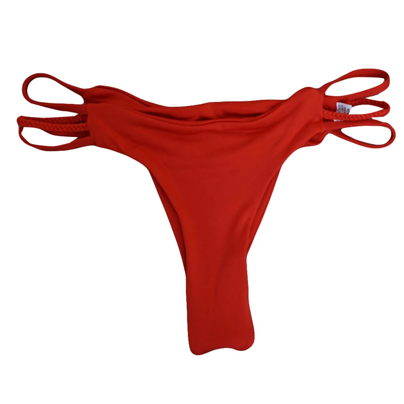 Women Swimming Trunks Bottom Sexy Low Waist Summer Beach Shorts Quick Drying Swimwear Briefs Female Swim Pants #FS#4JU05 (2)