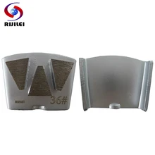 RIJILEI 12PCS/Set Diamond Grinding Disk HTC Concrete Metal Bond plate Diamond Grinding discs Shoes for Concrete Floor H50B RIJILEI 12PCS/Set Diamond Grinding Disk HTC Concrete Metal Bond plate Diamond Grinding discs Shoes for Concrete Floor H50B