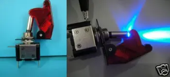

Race Car Illuminated Toggle Switch +Safety Cover BCR