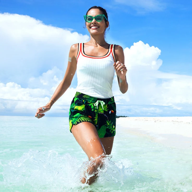 Couple Beach Board Shorts short de bain homme Bottoms Running Sports Swim Surfing men women Trunks Boardshort Swimwear Swimsuits