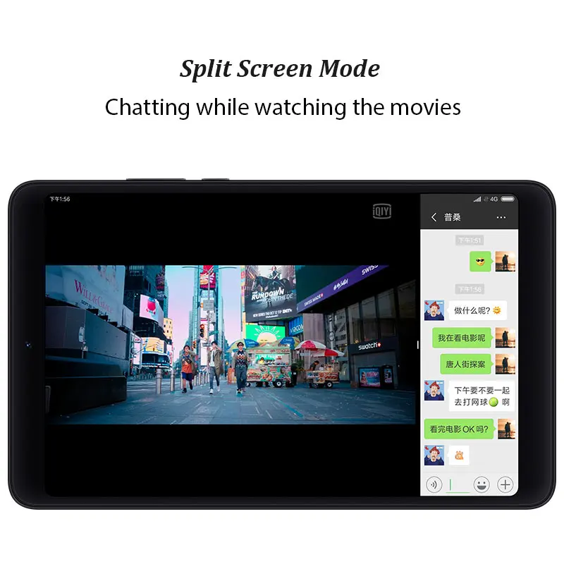 Xiaomi Mi Pad 4, LTE/WiFi OTG планшетный ПК " ПК Snapdragon 660 планшетный ПК Восьмиядерный 64G 1920x1200px 13.0MP+ 5.0MP Cam 4G планшетный ПК