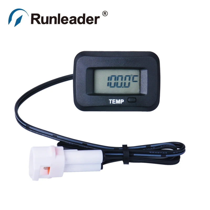 

LCD RL-TS002 PT100 -20- +250 C temp sensor TEMP temperature THERMOMETER for motorcycle outboard paramotor motorbike Glider