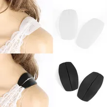 2 шт./пара Силиконовые мягкие текстуры Нескользящие Наплечные подушечки Бюстгальтер ремень подушки Держатель боли цвет кожи одежда аксессуары