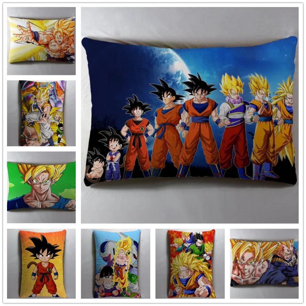 Аниме Манга Dragon Ball; Dragonball Z 40*60 см наволочка для подушки сиденья постельные принадлежности Подушка 002