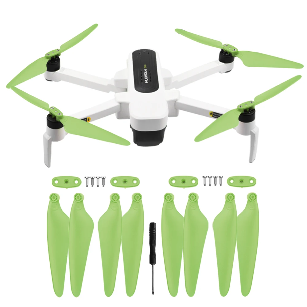 

4 Pairs Propeller Props Blades Set For Hubsan H117S Zino RC Drone Quadcopter Spare Parts Quick Release Foldable Propeller