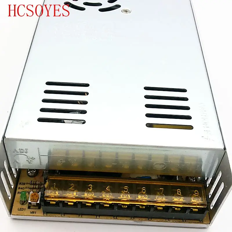 DC 12 V 30A 360 W импульсный источник питания для ws2811/5050/3014/3528/2835/5630/6803/TM1812 цветных(rgb) светодиодных лент освещение transformersor