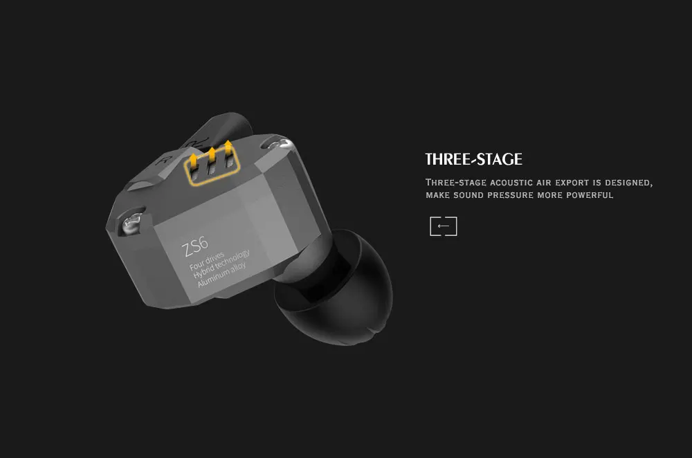 Плотным верхним ворсом KZ ZS6 Quad драйвер Hi-Fi наушники с высокой точностью Экстра бас наушники со съемным кабелем проводной fone de ouvido микрофон