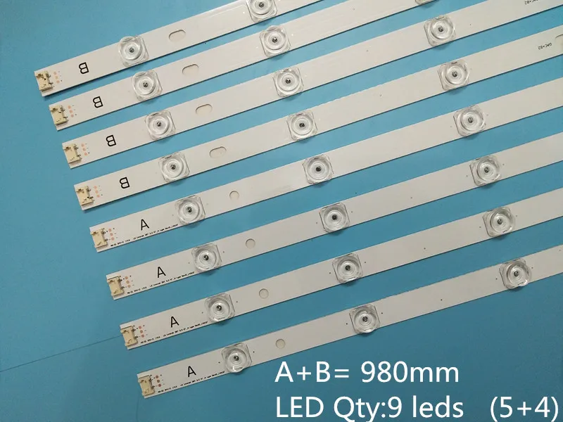 8 Piece/Set LED Backlight Strip for LG 47LB5610 47LB5600 TV - Aluminum LED Bands Description Image.This Product Can Be Found With The Tag Names Computer Office, Industrial Computer Accessories, Servers Industrial Computer, Set led backlight strip