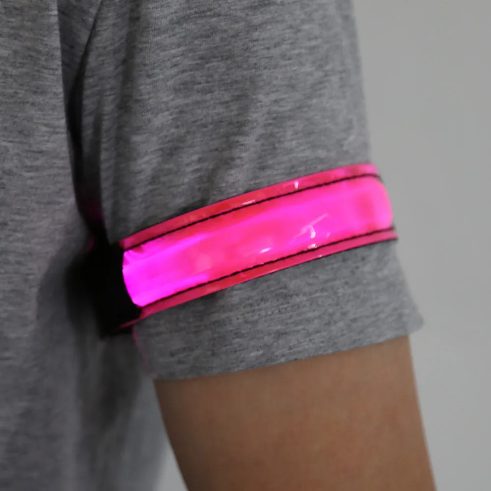 Discount Riding Bike Bicycle Light Glowing Band Portable Wristband Outdoor Sports Night Running Light Safety Jogging Led Arm Leg Warning 16