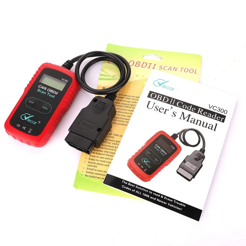Сканер ELM327 OBD2 VC300 инструмент диагностического интерфейса с поддержкой протокола