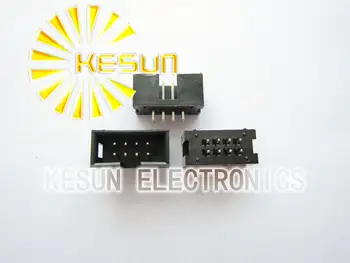 

100PCS/LOT DC3-8P 2.54mm 8P 8Pin Straight Male IDC Box Header