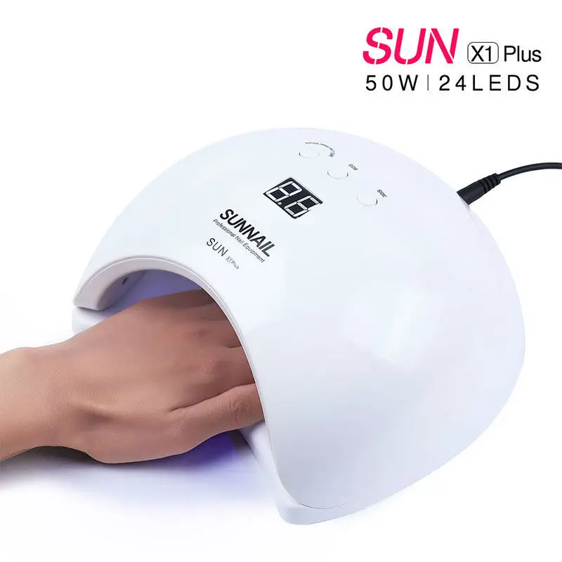

2019 Time-limited Sunuv Lampe Uv New Sun X1plus 50w Nail Uv Led Lamp Light Therapy Machine Fast-drying Induction Dryer