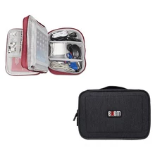 Двойной трехслойный внешний аккумулятор сумка сортировочная сумка Цифровой получить туалетные принадлежности стиль 4 Размер M