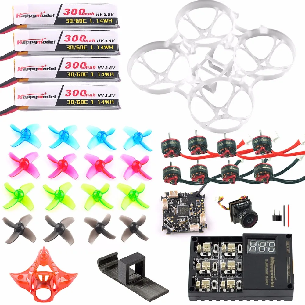 Полный набор DIY Mobula 7 V3 FPV Дрон аксессуары Crazybee F4 PRO V3 рамка VTX SE0802 камера с двигателем для Mobula7 BWhoop