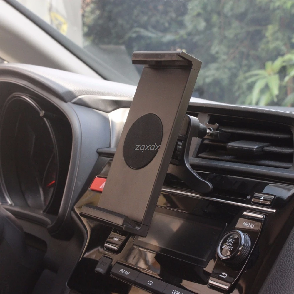 Универсальный 360 градусный вращающийся Автомобильный крепление, устанавливаемое на вентиляционное отверстие в салоне автомобиля держатель Подставка для iPad 2/3/4 Air iPad Galaxy Tab 2 S3 iPhone 6 P 7 Plus Xiaomi samsung