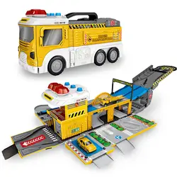 Игрушечный автомобиль модель из сплава игрушка автомобиль Детский Большой инженерный автомобиль пожарные двигатели