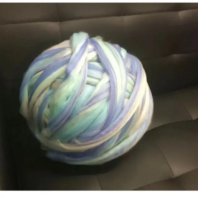 500g Super Thick Chunky Yarns For Knitting Merino Wool Yarn 6 CM Thick