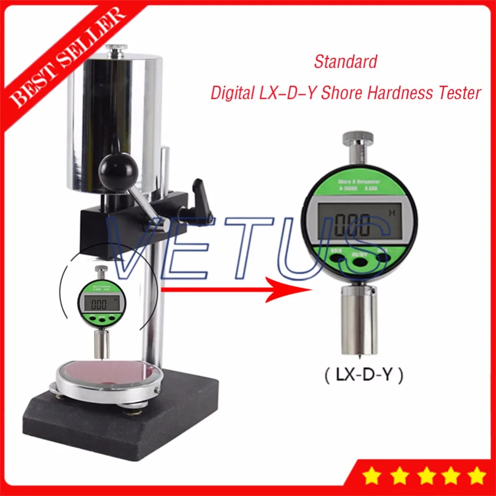 LD YJ Manual Digital Shore D Hardness Test Stand with Including LX D Y