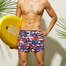 Пляжная одежда мужские летние новые мужские свободные шорты для серфинга трендовые полосатые шорты для катания на доске тонкие быстросохнущие дышащие пляжные трусы