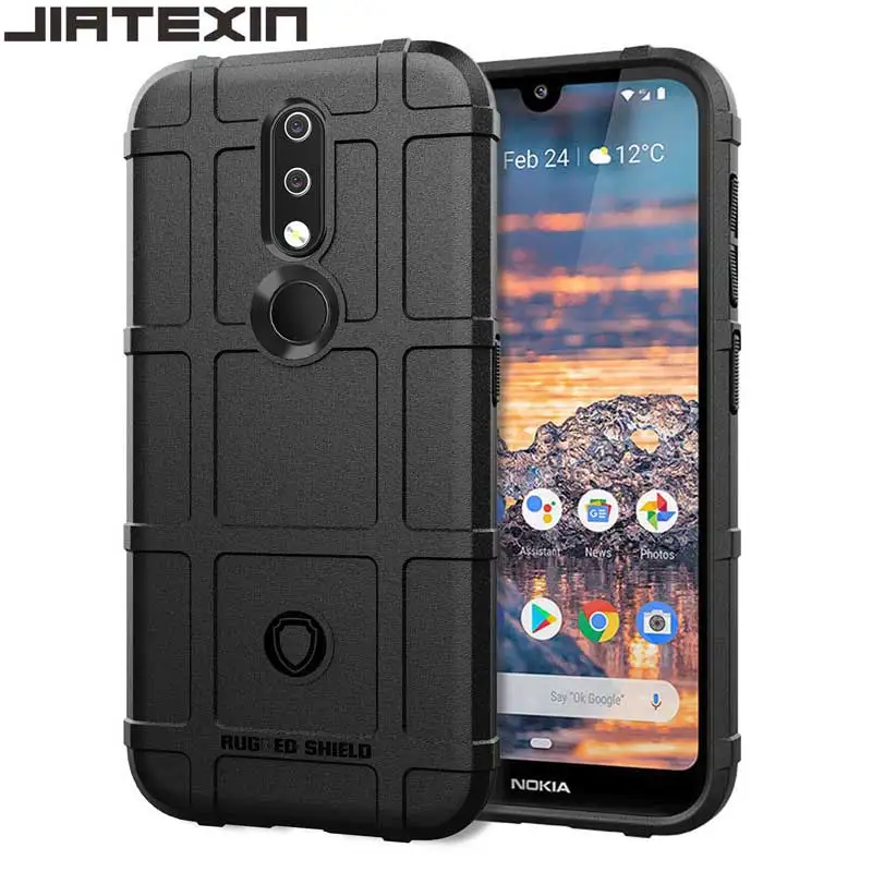JIATEXIN защитный чехол для Nokia 4 2/3 2 ударопрочный из ТПУ 1 Plus |