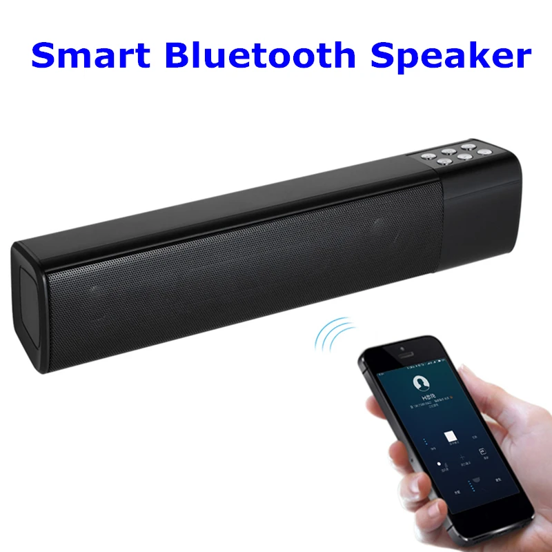 

Wireless Smart Bluetooth Speaker Subwoofer Home Theater Speakers For Mobile Phone PC Tablets Support TF Card MP3 Player BT Call