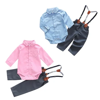 

0-2T Summer Hot Selling Baby Boys Casual Clothes Set Infant Kids Long-sleeved Shirt+Pants 2PCS Newborn Newly Fashion Outfits L1