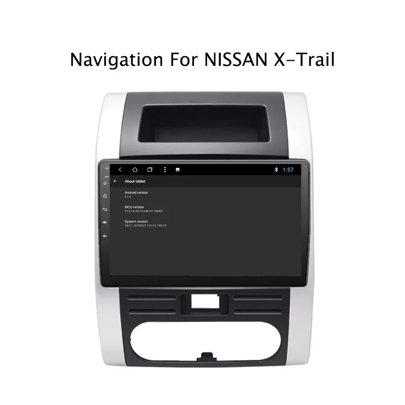 Clearance NAVITOPIA 10.1inch 2G RAM 32G ROM Android 8.1 Car DVD GPS Navigation for Nissan X-Trail MX6 2008-2012 5