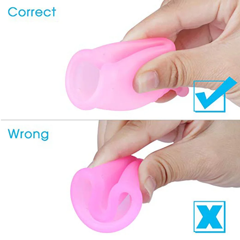 1PCS Feminine Hygiene Menstrual Cup Silicone Coppetta Coupe Menstruelle Lady Period Cup Copa Coppetta Reusable Menstrual Cup