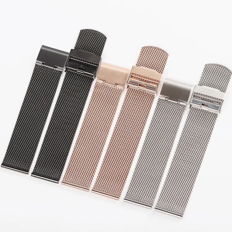 

Hot Sale Milanese Loop For Apple Watch band strap 42mm/38mm Stainless Steel Link Bracelet wrist watchband magnetic buckle