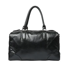 Для мужчин из искусственной кожи спортивная сумка для спортзала Фитнес мужской сумка Для мужчин Для женщин Сумки путешествия тренажерный зал Фитнес черный sac de Спорт