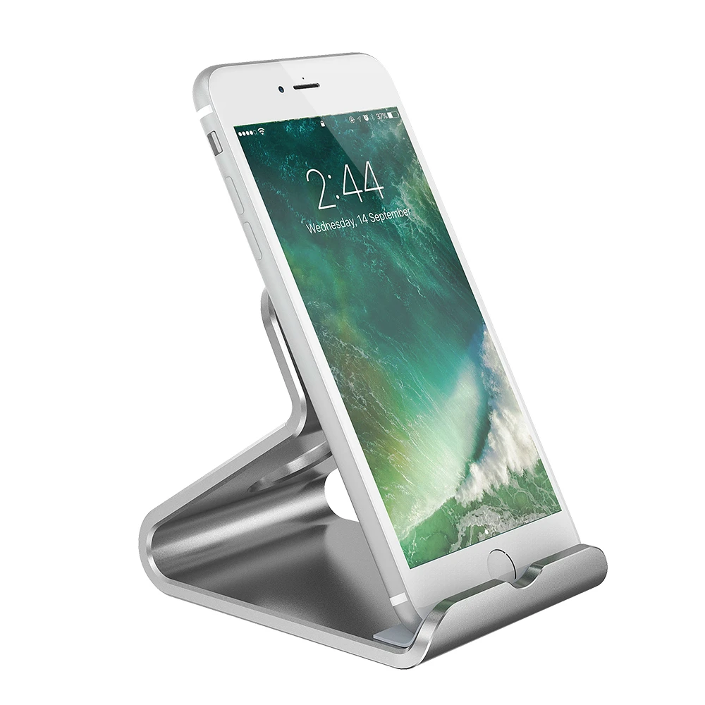 Lero Universal Aluminum Metal Mobile Phone Stand Holder For iphone 7 6
