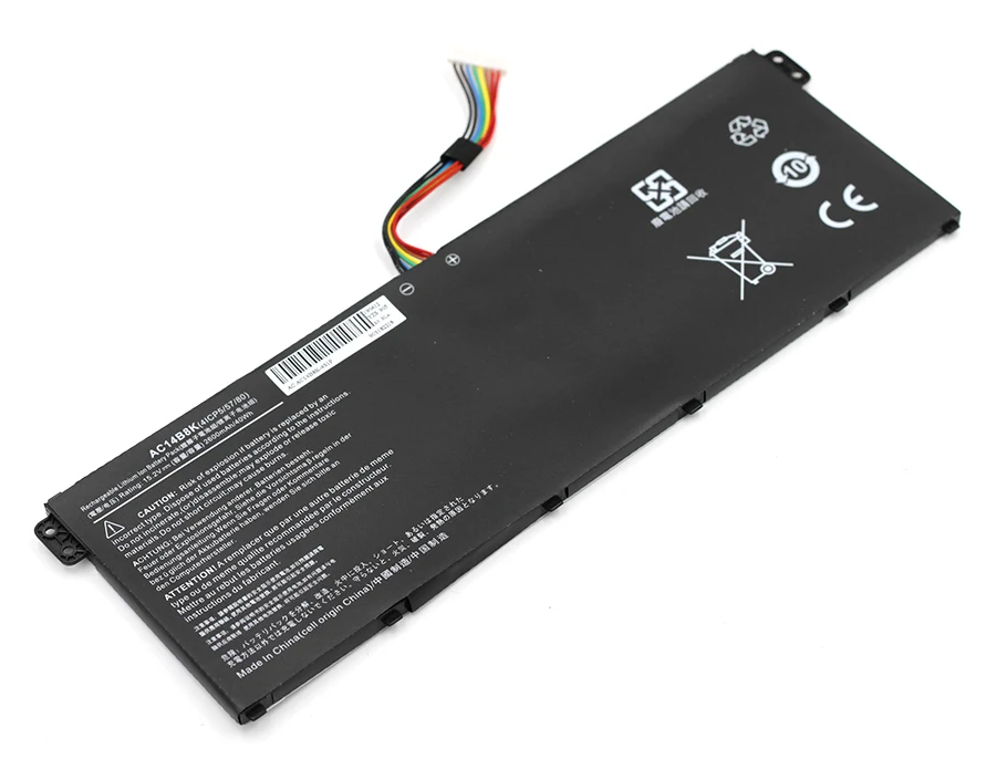 2600 мАч Батарея для acer Aspire V3-112P V3-371 V5-122 V5-122P ES1-431 ES1-511 V5-132 ES1-512 V5-132P ES1-521 B115-M