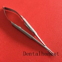 1 шт. хирургические стоматологические Кастровьехо иглы держатели 140 мм изогнутый инструмент для стоматолога
