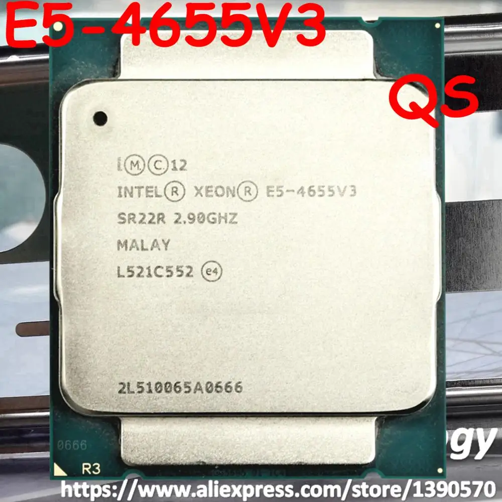 Процессор Intel Xeon QS версии E5-4655 E5-4655V3 ГГц 6 ядер 30 Мб 2 90 б/у | Компьютеры и офис
