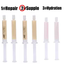 2 шт. маска для волос кератиновая эластичная крем увлажняющий уход за сухими поврежденными волосами Гладкий Блеск Уход за волосами BTZ1 TSLM2